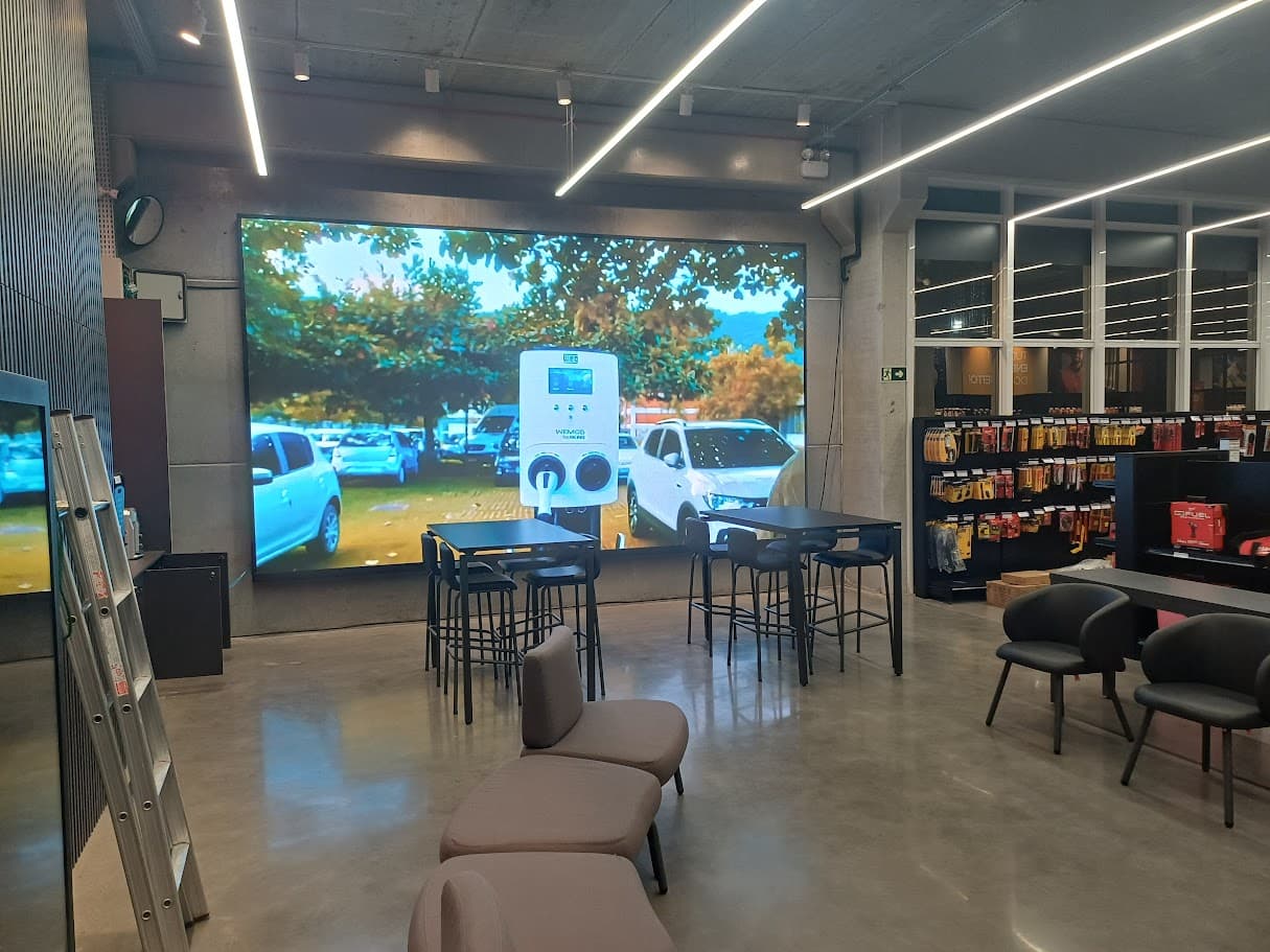 Painel LED indoor com alta definicao