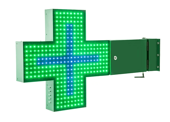 Cruz de LED - Farmácia