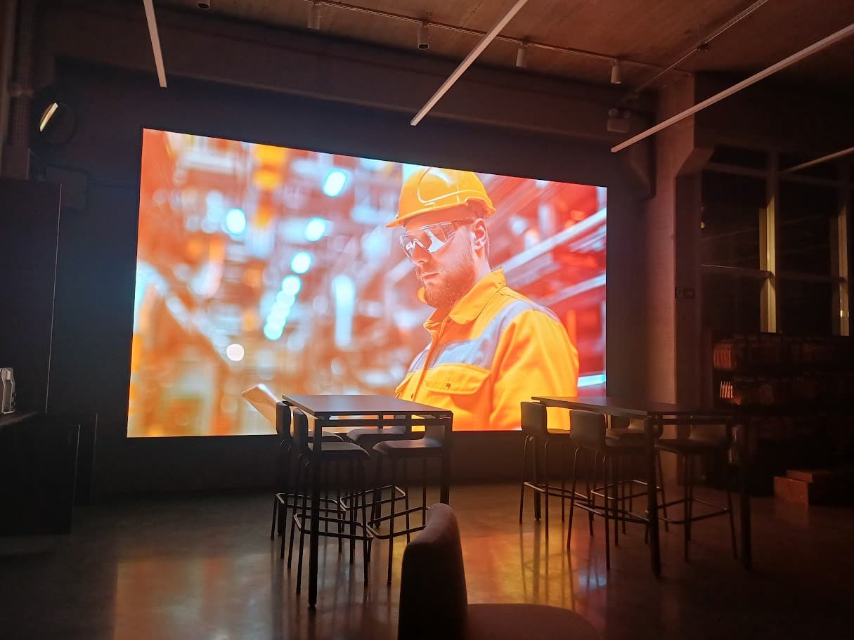 Painel Indoor - Instalação